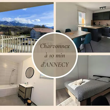 Et Monts-vue Montagne-lac Apartment